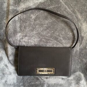 Escada Black Evening Clutch Bag